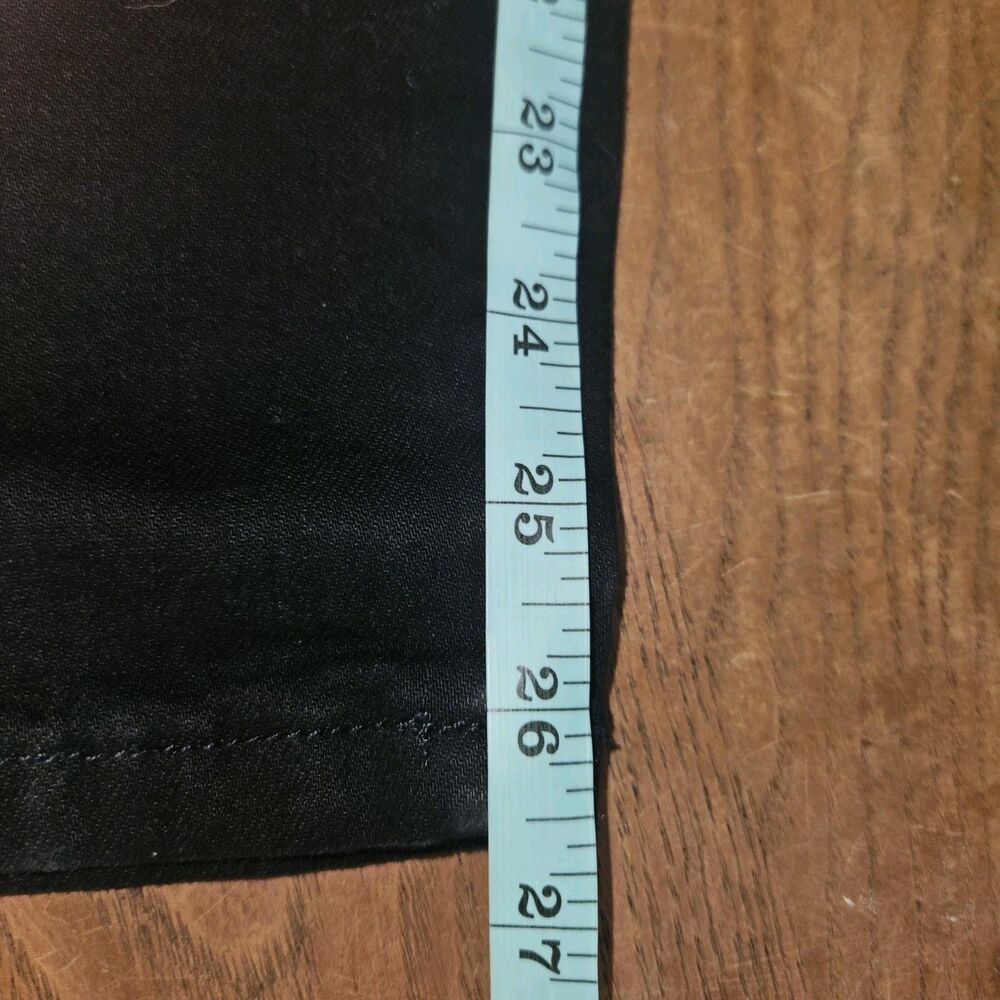 NEW Kirkland Signature Jeans High Rise Skinny, Black Denim, Size 10 - Picture 8 of 9